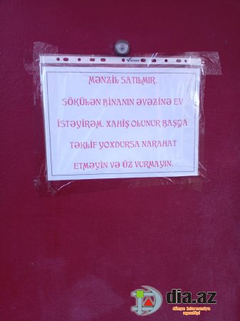 Bakıda sakinlər qeyri-adi ETİRAZA BAŞLADI Bakıda sakinlər qeyri-adi ETİRAZA BAŞLADI
