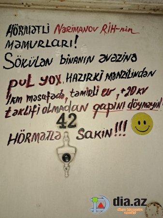 Bakıda sakinlər qeyri-adi ETİRAZA BAŞLADI Bakıda sakinlər qeyri-adi ETİRAZA BAŞLADI
