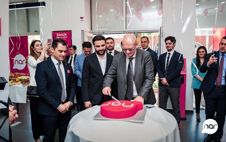 Naxçıvanda "Nar"ın yeni mağazası təqdim edildi Naxçıvanda "Nar"ın yeni mağazası təqdim edildi