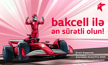 Bakcell “Formula 1 Azərbaycan Qran Prisi”nin rəsmi dəstəkçisidir Bakcell “Formula 1 Azərbaycan Qran Prisi”nin rəsmi dəstəkçisidir