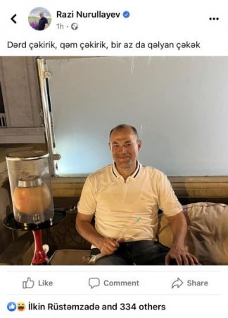 Razi Nurullayevin qəlyan çəkməsi ONA NEÇƏYƏ BAŞA GƏLƏCƏK? Razi Nurullayevin qəlyan çəkməsi ONA NEÇƏYƏ BAŞA GƏLƏCƏK?