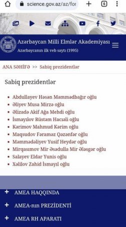 Ramiz Mehdiyevin adı Lütfi Zadə, Nəsrəddin Tusi ilə bir arada: Siyahını kim tərtib edib? Ramiz Mehdiyevin adı Lütfi Zadə, Nəsrəddin Tusi ilə bir arada: Siyahını kim tərtib edib?