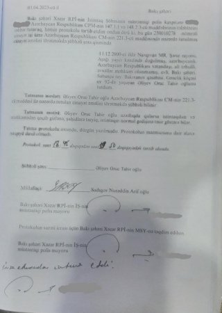 `Koroğlu` şefinin oğlu ilə bağlı ŞOK İTTİHAMLAR
