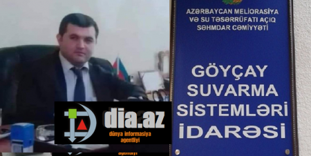 Suvarma arxının üzərində ÖZÜNƏ OBYEKT TİKDİRİR...