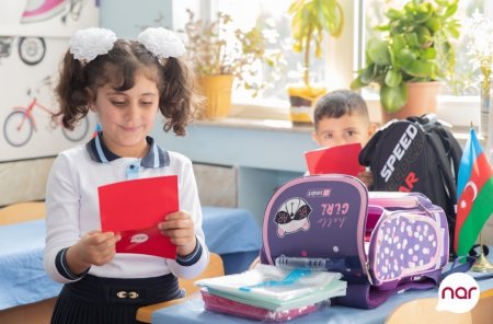 “Nar” “Bilik günü”-də Füzuli və Tərtərdəki məktəblərə dəstək olub “Nar” “Bilik günü”-də Füzuli və Tərtərdəki məktəblərə dəstək olub