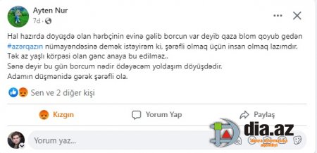 `Azəriqaz` bunu da etdi: Savaşda olan DÖYÜŞÇÜNÜN QAZINI KƏSDİLƏR... `Azəriqaz` bunu da etdi: Savaşda olan DÖYÜŞÇÜNÜN QAZINI KƏSDİLƏR...