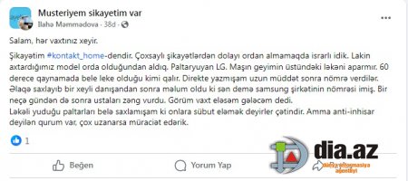 "Çox dedilər ki, burdan mal almayın, amma aldım..."
