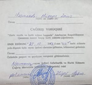 Nərimanov rayon «voenkomat»ında BAZAR QAYDALARI Nərimanov rayon «voenkomat»ında BAZAR QAYDALARI