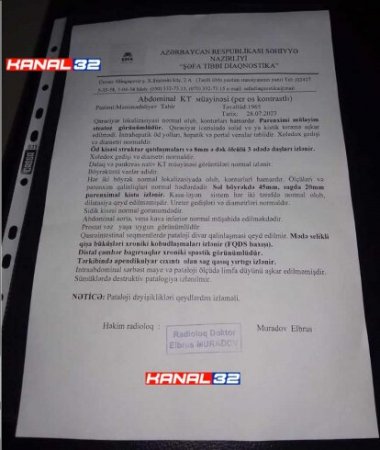 XƏSTƏXANA DEYİL... QƏSSABXANADIR... XƏSTƏXANA DEYİL... QƏSSABXANADIR...