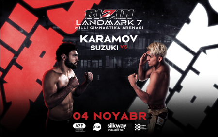 “Nar” beynəlxalq MMA yarışı “RIZIN” turnirinin rəsmi tərəfdaşıdır “Nar” beynəlxalq MMA yarışı “RIZIN” turnirinin rəsmi tərəfdaşıdır