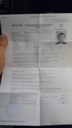 Masallı səhiyyəsi `GÜL VURUR`: Lal-kar olan adama `SAĞLAMDIR` arayışı verildi Masallı səhiyyəsi `GÜL VURUR`: Lal-kar olan adama `SAĞLAMDIR` arayışı verildi