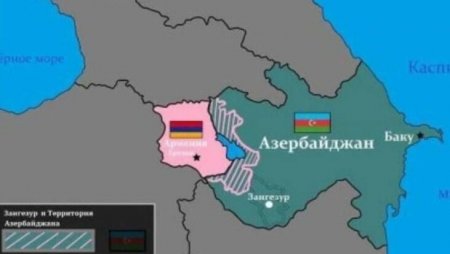 Voskanyan tarixi xəritəni yaydı: Ermənistan budur