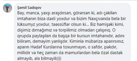 Naxçıvan MR Təhsil Nazirliyi repetitorluq monopoliyası yaradır?