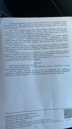 Məhkəmə kompensasiya ödənilsin qərarını çıxarıb, Suraxanı icrasından isə... Məhkəmə kompensasiya ödənilsin qərarını çıxarıb, Suraxanı icrasından isə...