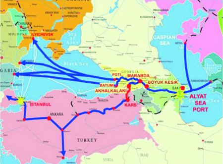 Yeni nəqliyyat dəhlizi müharibədən sonra reallaşacaq Yeni nəqliyyat dəhlizi müharibədən sonra reallaşacaq