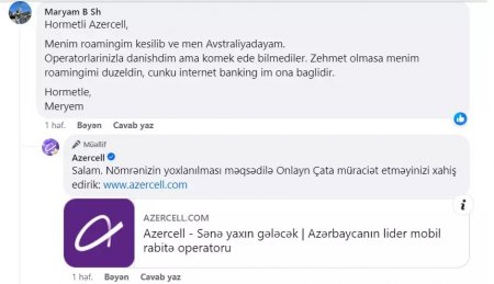Müştəriləri “Azercell”i BOYKOTA SƏSLƏDİ...