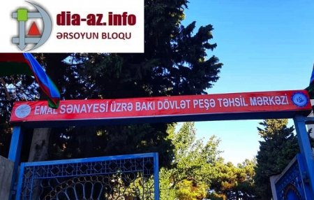 Emal Sənayesi üzrə Peşə Təhsil Mərkəzində YARIM MİLYONLUQ MƏNİMSƏMƏ... Emal Sənayesi üzrə Peşə Təhsil Mərkəzində YARIM MİLYONLUQ MƏNİMSƏMƏ...