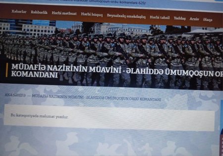 Generalın ittihamları artıq hazırdır... Generalın ittihamları artıq hazırdır...