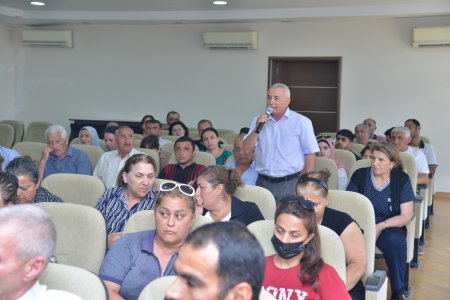 Süleyman Mikayılovun Müşviqabad qəsəbəsində səyyar qəbulu keçirilıb