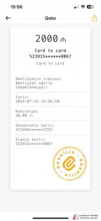 Özünü vəkil kimi təqdim edərək vətəndaşın 10 min manatdan artıq pulunu mənimsədi