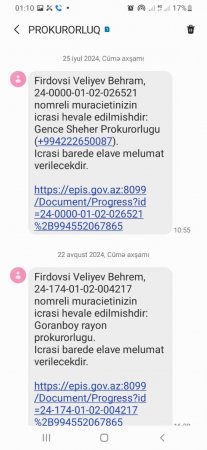 “Baş Prokurorluqdan sms alıram, Xəyyam Rəhimovdan maşını ala bilmirəm”