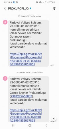 “Baş Prokurorluqdan sms alıram, Xəyyam Rəhimovdan maşını ala bilmirəm”