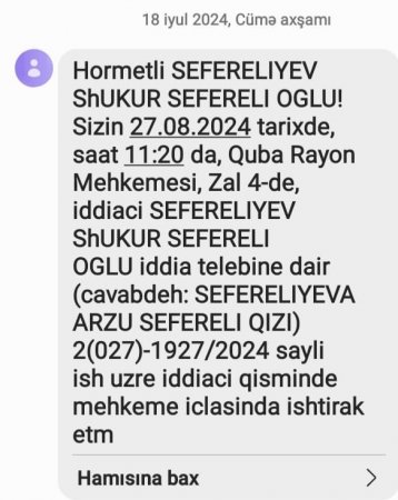 “Saatlı hara, Quba hara?!” 