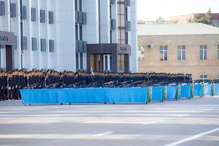 Polis Akademiyasında Bilik günü və andiçmə mərasimi keçirilib