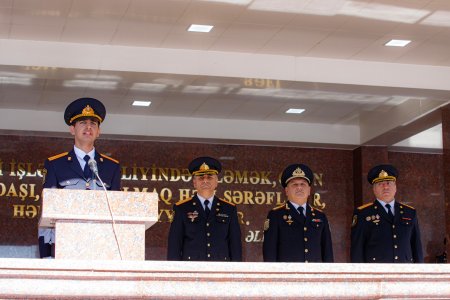 Polis Akademiyasında Bilik günü və andiçmə mərasimi keçirilib