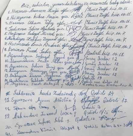 Deputatın şirkəti vətəndaşlarla ÜZ-ÜZƏ... Deputatın şirkəti vətəndaşlarla ÜZ-ÜZƏ...