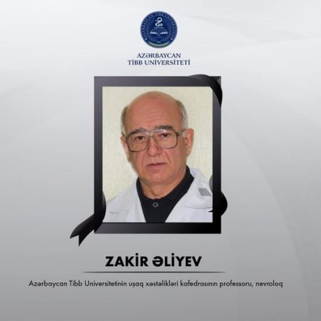 Tibb Universitetinin professoru vəfat etdi