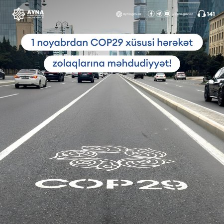 Rayon qeydiyyatı olan avtomobillərin COP29 zamanı Bakıya girişinə qadağa qoyulacaq?