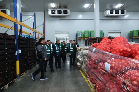 KOBİA nümayəndə heyəti “Veysəloğlu”na məxsus Məhəmmədi Logistika Mərkəzini ziyarət edib KOBİA nümayəndə heyəti “Veysəloğlu”na məxsus Məhəmmədi Logistika Mərkəzini ziyarət edib