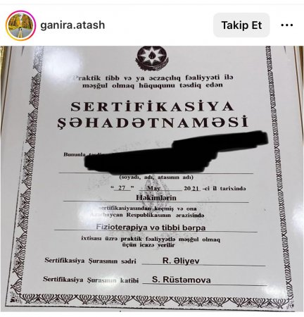 Odlar Yurdu Universitetini bitirən Rəhimə Atəş necə həkim işləyir? 