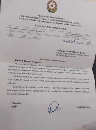 Masazır bələdiyyəsi BU QƏDƏRMİ HARINLAYIB?..