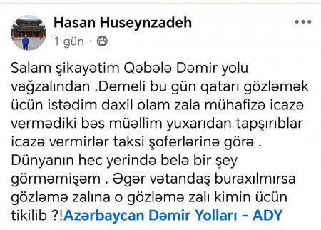 Rövşən Rüstəmovun BUNDAN XƏBƏRİ VARMI? Rövşən Rüstəmovun BUNDAN XƏBƏRİ VARMI?