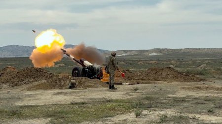 Artilleriya bölmələri ilə döyüş atışları keçirilib Artilleriya bölmələri ilə döyüş atışları keçirilib