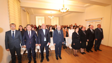 Qazaxda Heydər Əliyevə həsr olunmuş tədbir keçirilib Qazaxda Heydər Əliyevə həsr olunmuş tədbir keçirilib