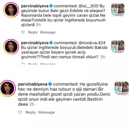 "Bu geyimdə bütün Bakı gəzir" "Bu geyimdə bütün Bakı gəzir"