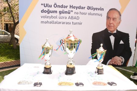 Paytaxtın abad məhəllələrində voleybol yarışları başa çatıb Paytaxtın abad məhəllələrində voleybol yarışları başa çatıb
