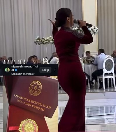 Müğənni Nigar Rəhimova “Vətən Müharibəsi iştirakçısı” medalını necə alıb?